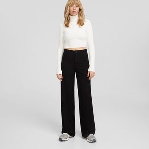 Bershka Wide Leg Trouser